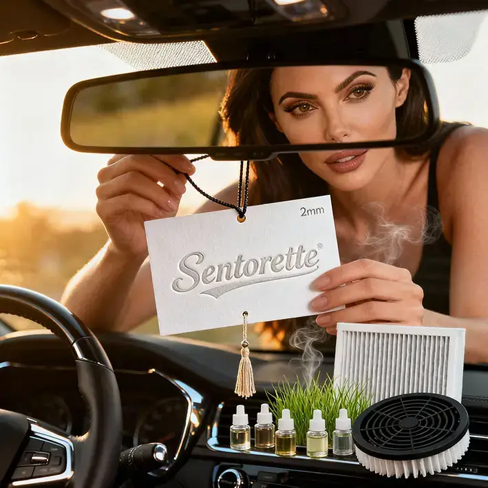 Filtru de habitaclu parfumat pentru cross-selling la service – aer proaspăt și parfumat după operațiunea standard﻿﻿