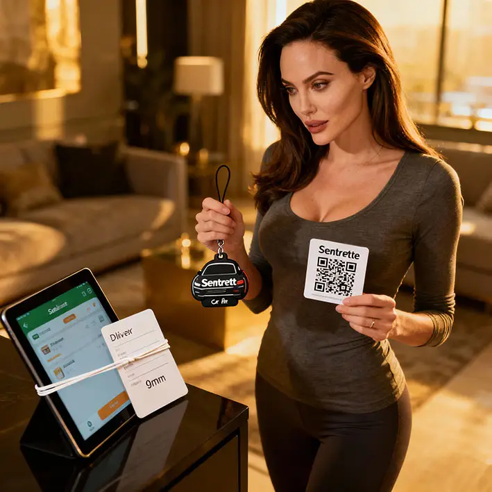 Sentorette QR CODE para restaurantes e take-away